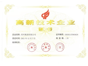 國家高新技術(shù)企業(yè)